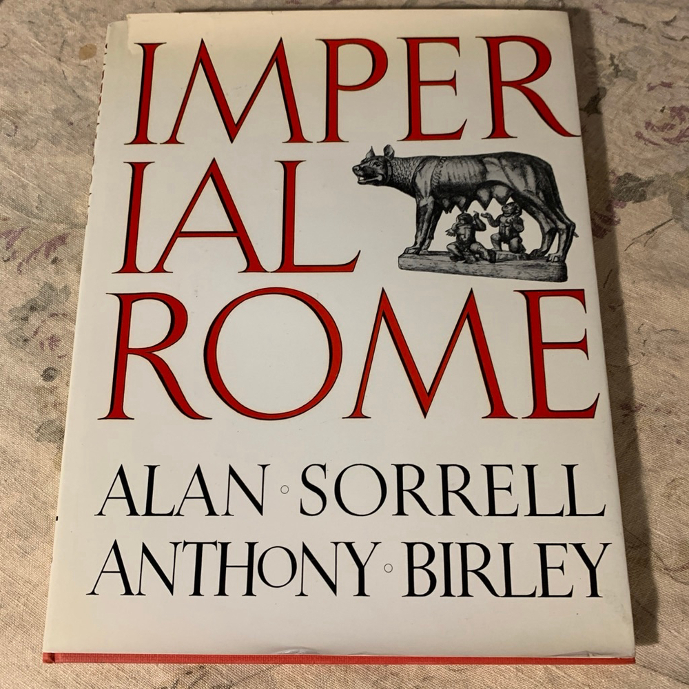Imperial Rome Book by Alan Sorrell & Anthony Birley - White/Red